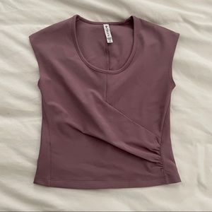 Purple Athleta Bayview Tee